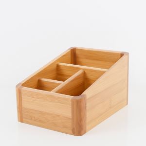 بانس خط ہولڈر اور سٹیشنری منتظم ڈیسک ٹاپ